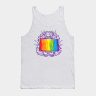 North Dakota Mandala Pride Tank Top